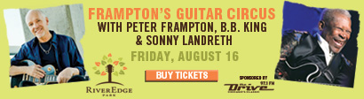 Peter Frampton River Edge banner