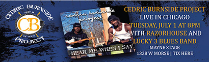 Cedric Burnside at Mayne Stage