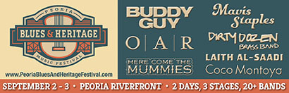 Peoria Blues Fest 2016 banner