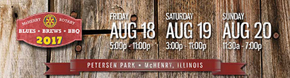 McHenry Blues Fest banner
