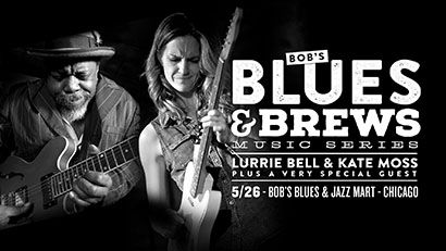 Lurrie Bell, Kate Moss at Bob's blues jazz mart