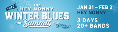 Hey Nonny winter blues banner
