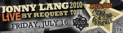 Jonny Lang ad HOB