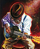 Papa T's Blues Jam logo