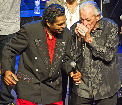 Bobby Rush & Charlie Musselwhite by Mike Hoffman
