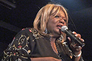 Zora Young at Delmark bash