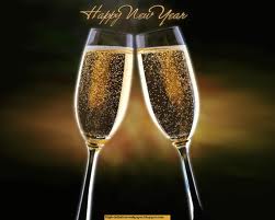 New year's eve toast