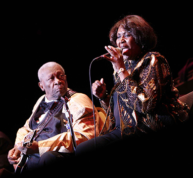 B.B. King & Shirley by Jenn Noble