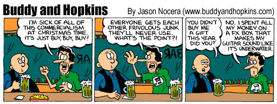 Buddy & Hopkins comic Dec. 2012