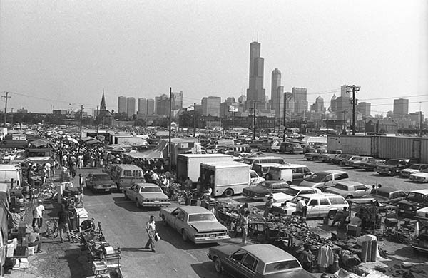 Maxwell Street with Skyline