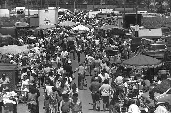 Maxwell Street aerial view