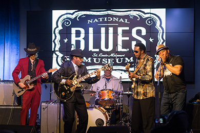 Vasti Jackson & band at National Blues Museum