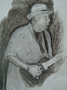Ronnie Baker Brooks Sketch
