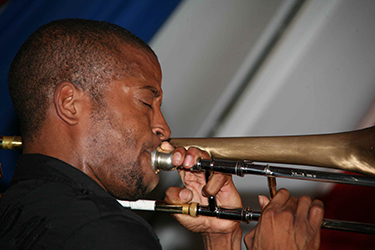 Trombone Shorty Closeup