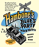 Hambone blues party logo