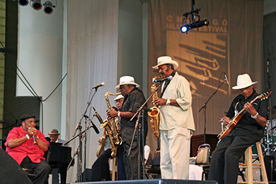 Abb Locke at Chicago Blues Fest 2007