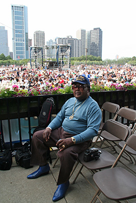 Artie White at blues fest