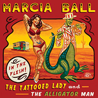 Marcia Ball Tattooed Lady CD cover